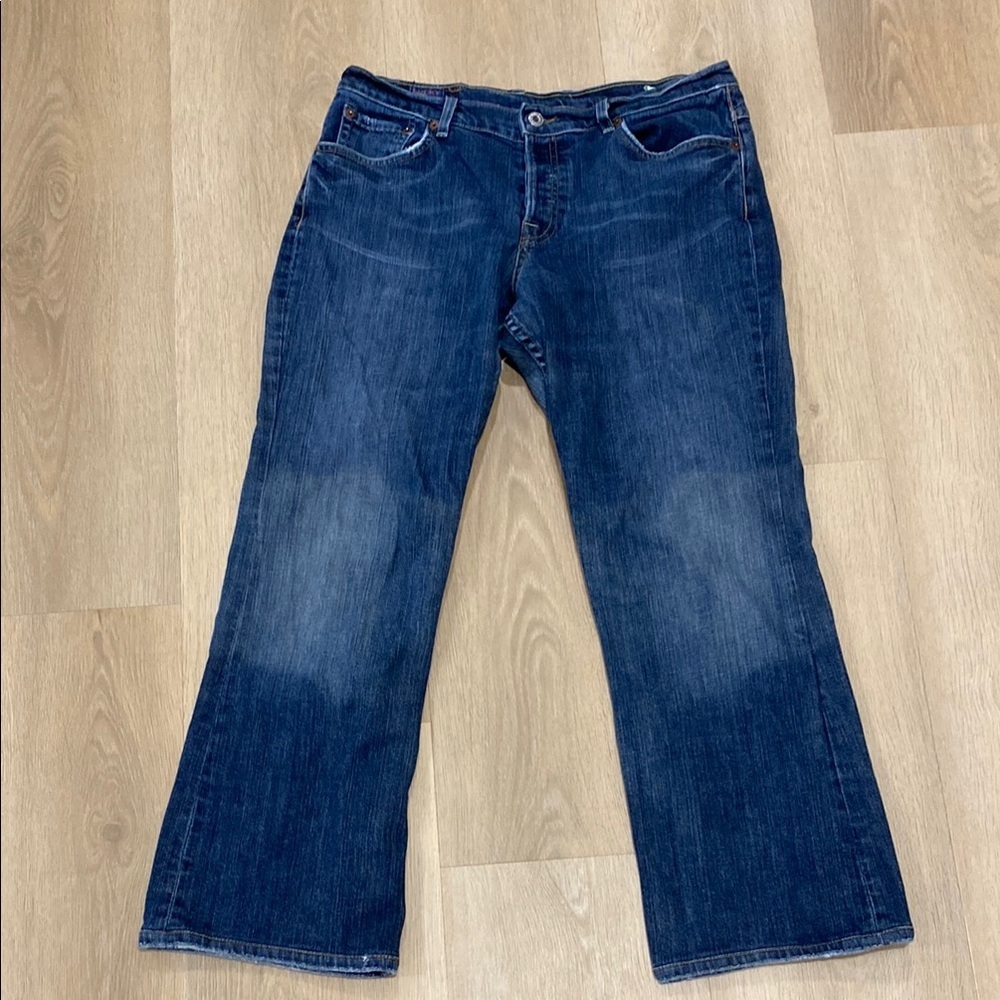 Lucky Brand by Gene Montesano Blue Bootcut Jeans